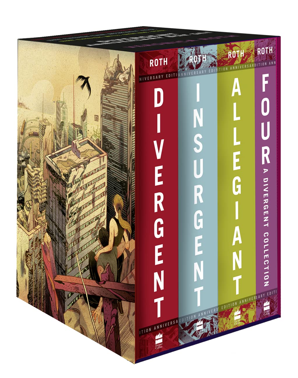 Divergent Series Four-Book Collection Box Set (Books 1-4) Fiction