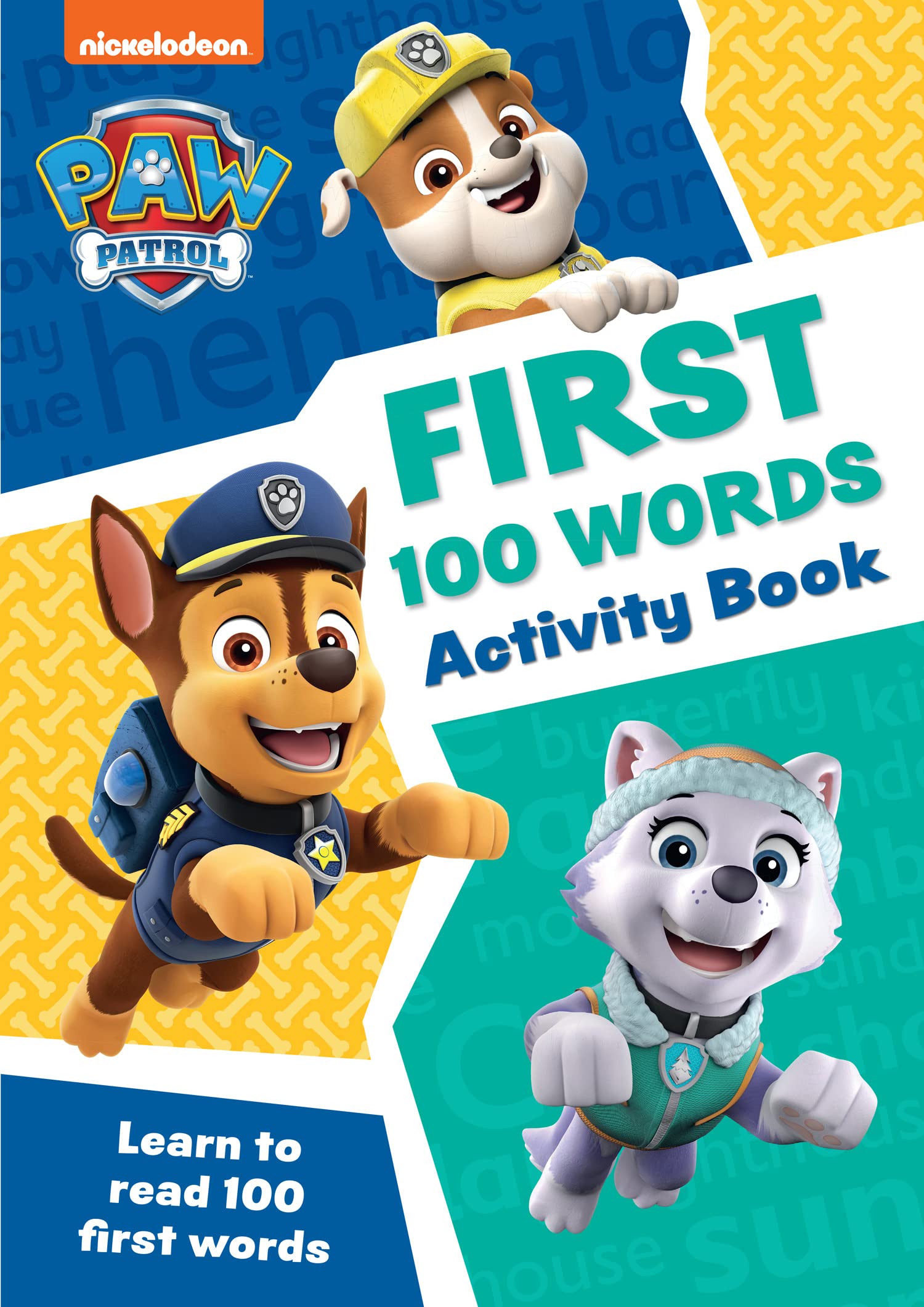 PAW Patrol First 100 Words Activity Book: Get Set for School! book