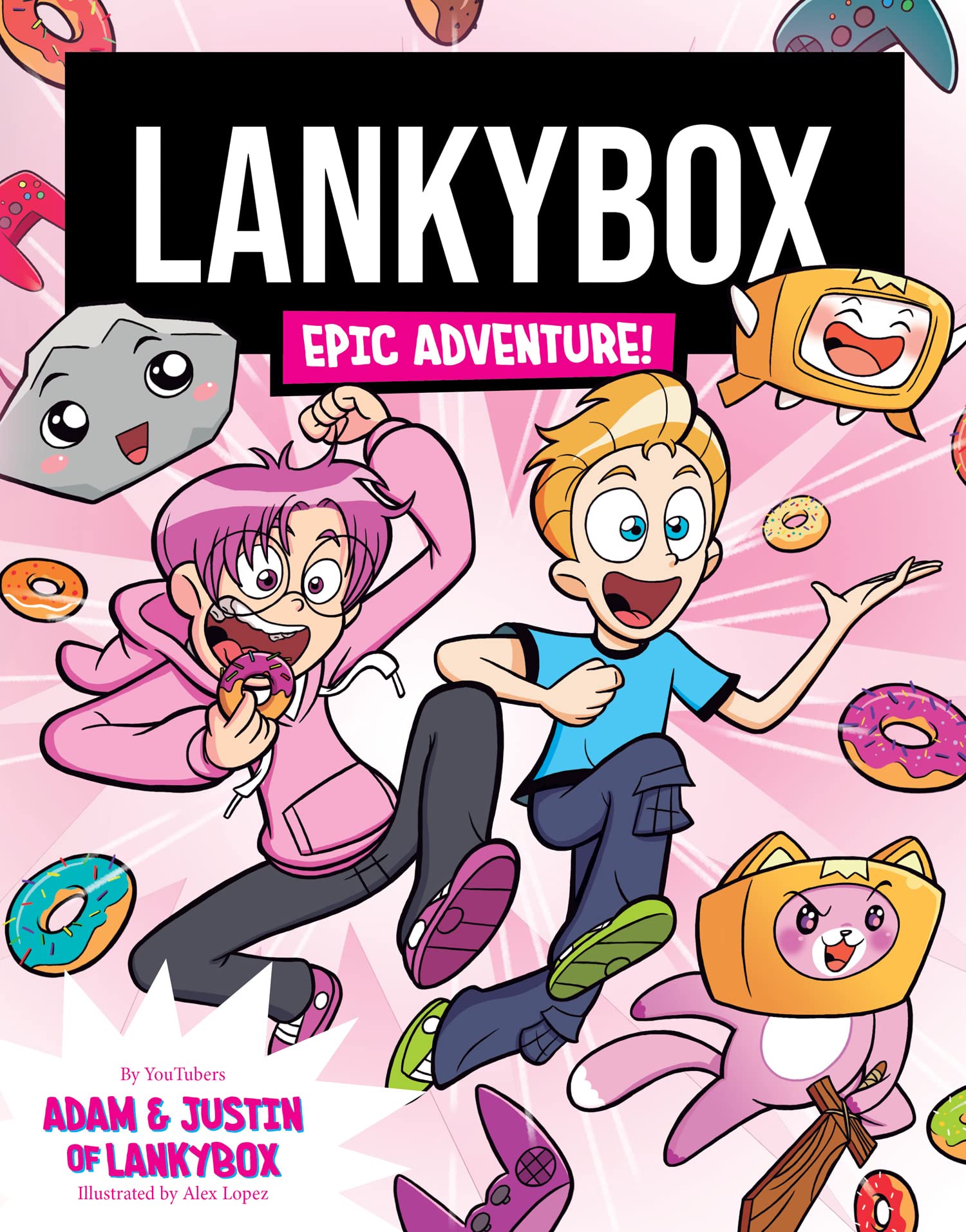 Lankybox Epic Adventure: A hilarious graphic novel from YouTube sensations LankyBox Manga