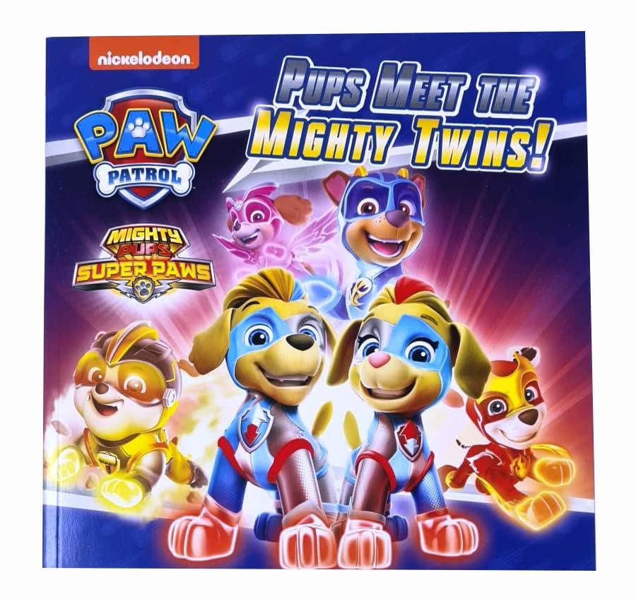 PUPS MEET THE MIGHTY TWINS! - Paw Patrol Story Book - Bedtime Picture Story book