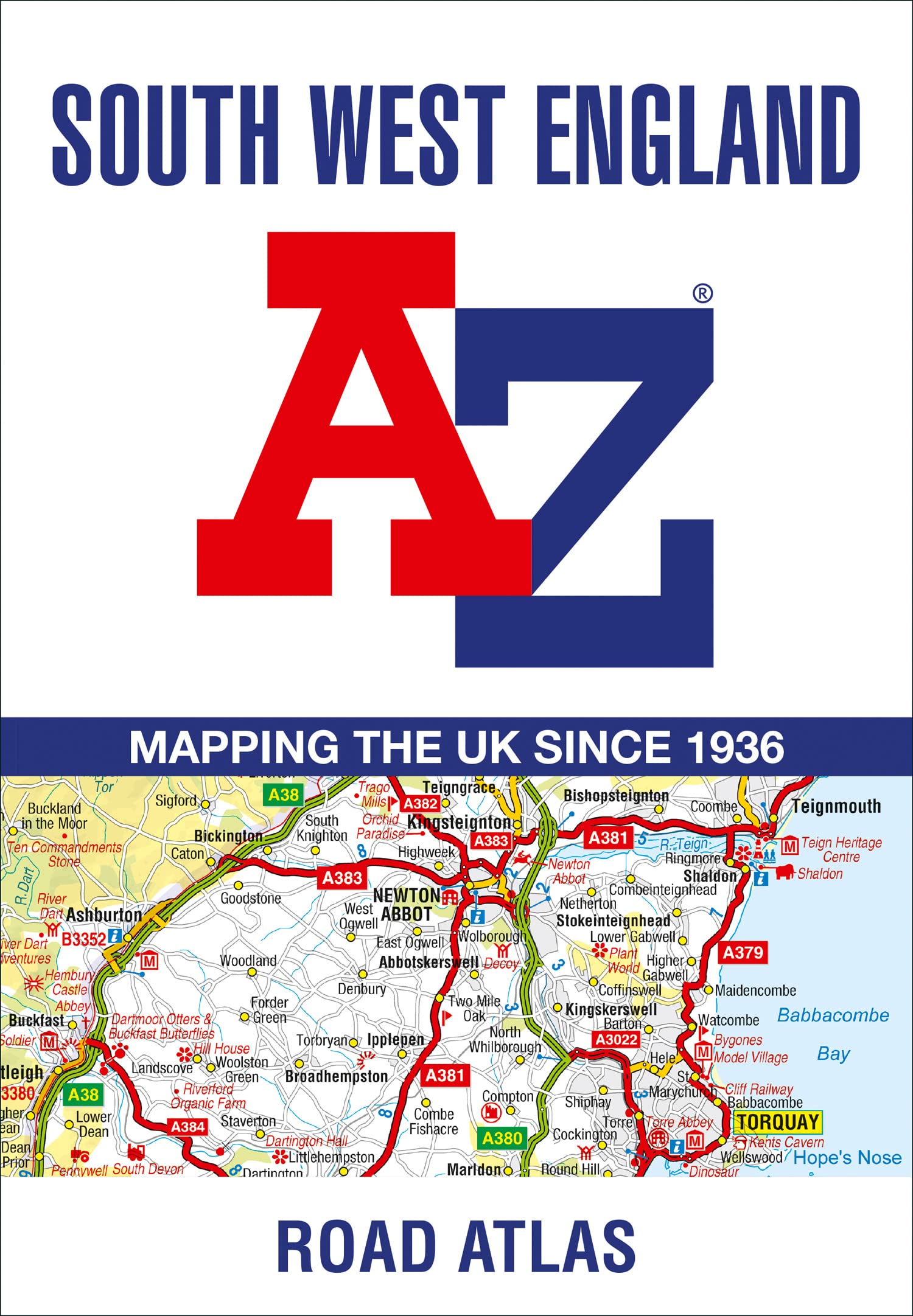 South West England A-Z Road Atlas Business, Finance & Career