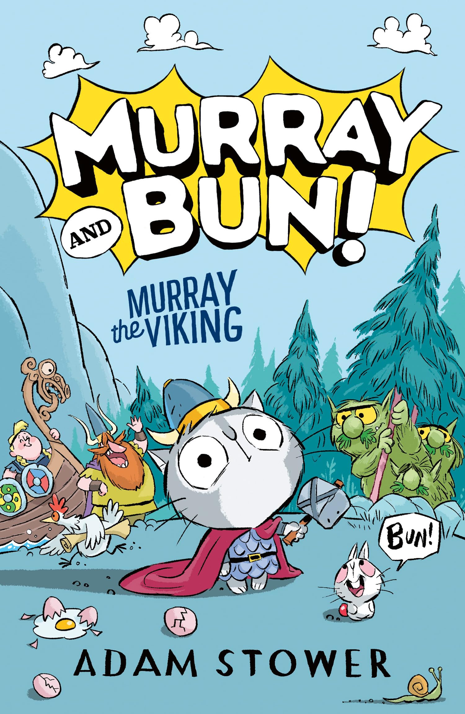 Murray the Viking: A brand new series from bestselling artist Adam Stower – illustrator of books by David Walliams including Spaceboy, Robodog and The World’s Worst Pets. (Murray and Bun) Non-fiction