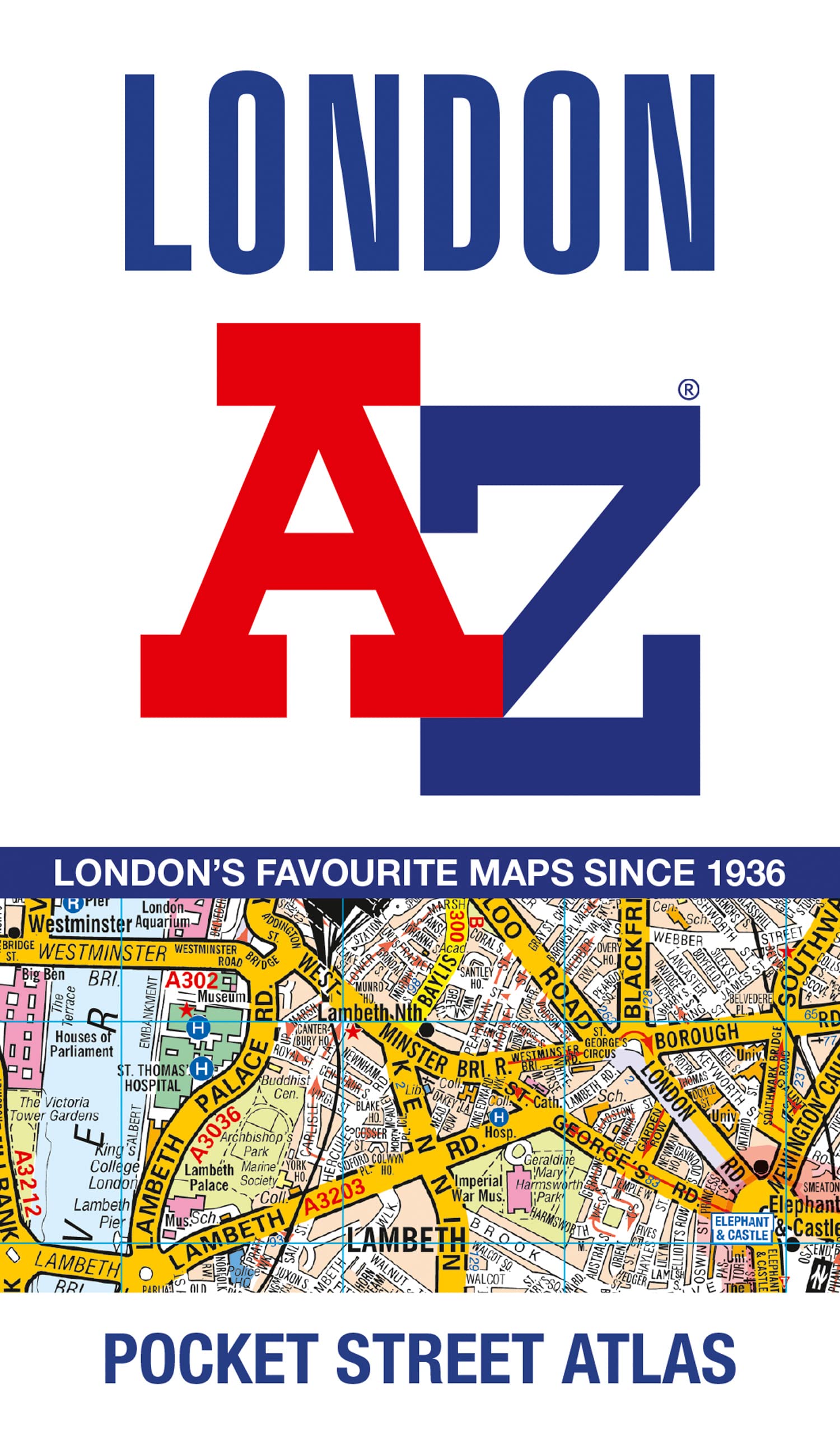 LONDON A-Z POCKET ATL PB Geology & Geography