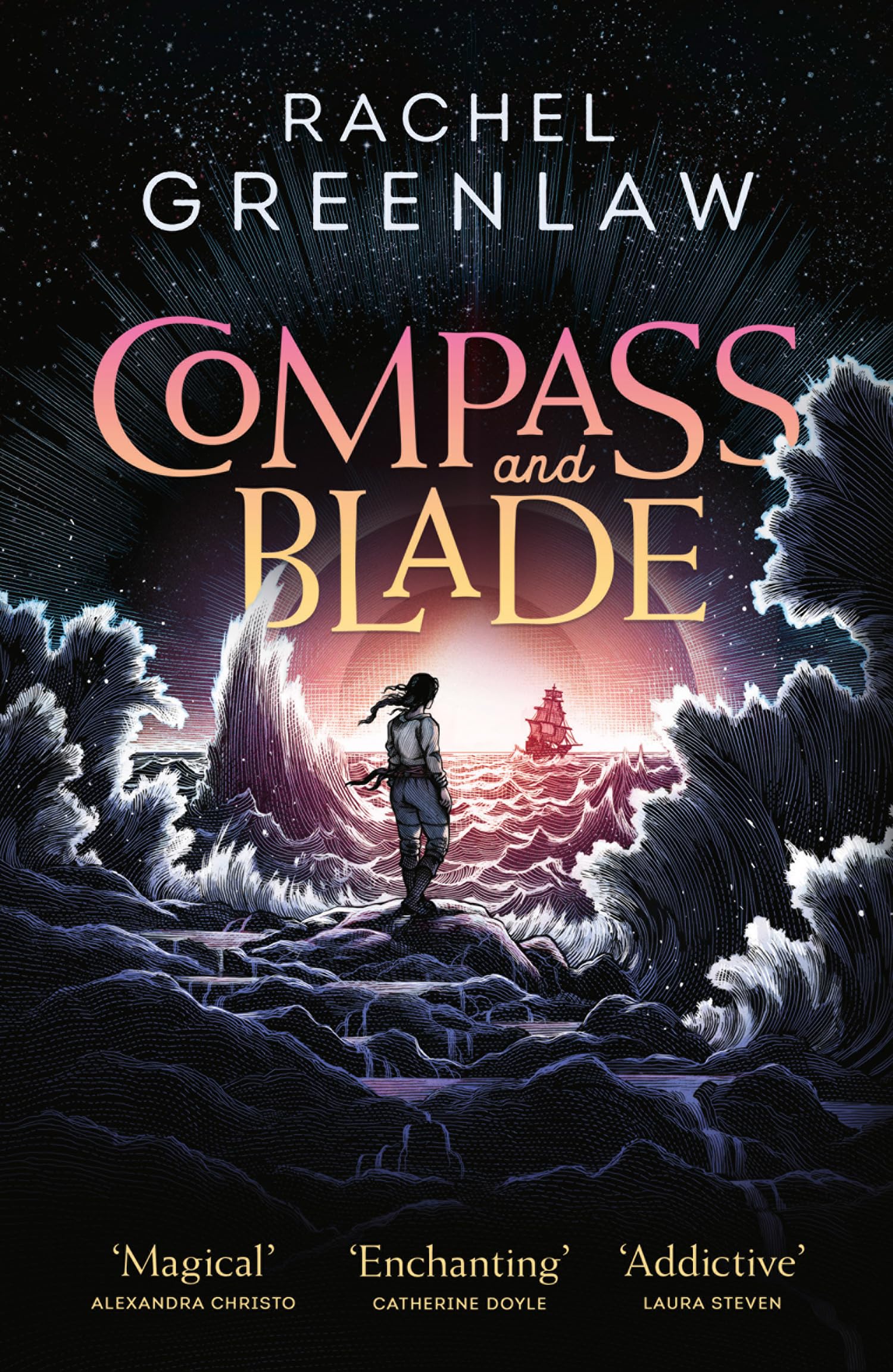 Compass and Blade: A magical, island-adventure fantasy romance novel for young adults Contemporary literature