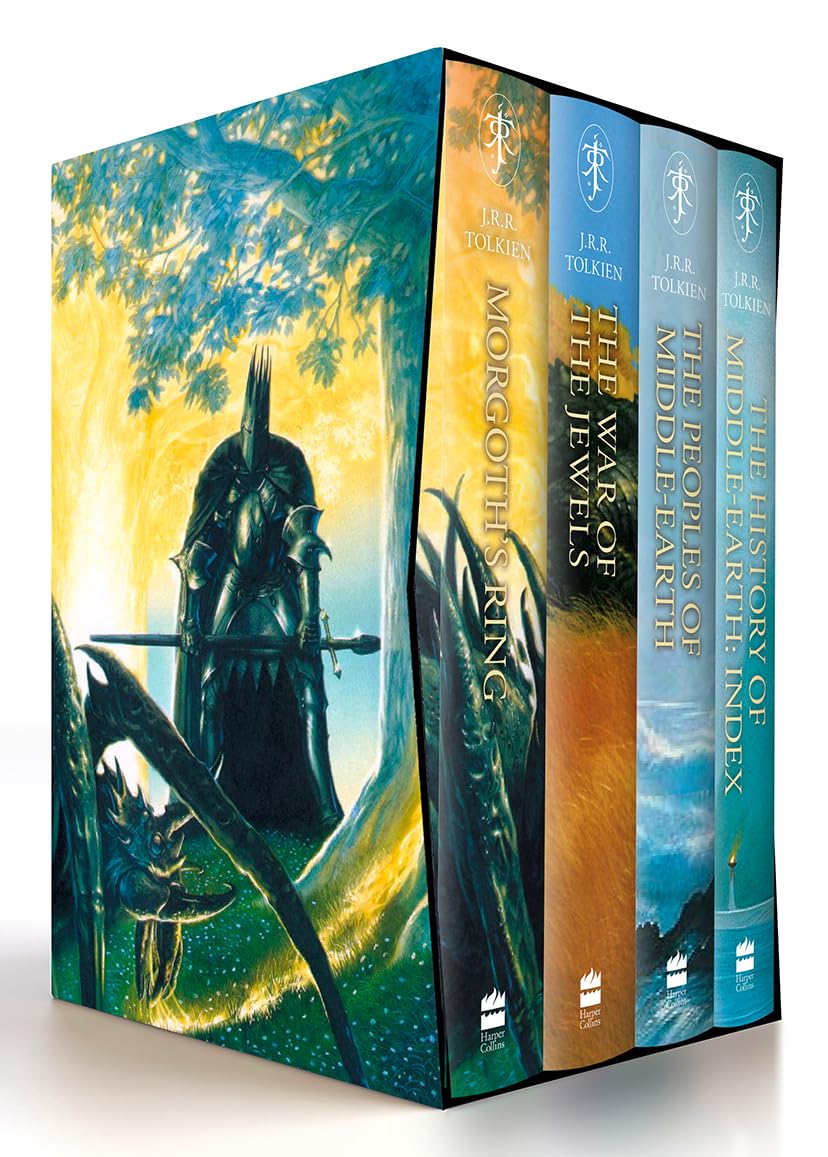 The History of Middle-earth (Boxed Set 4): Morgoth’s Ring, The War of the Jewels, The Peoples of Middle-earth & Index Classics