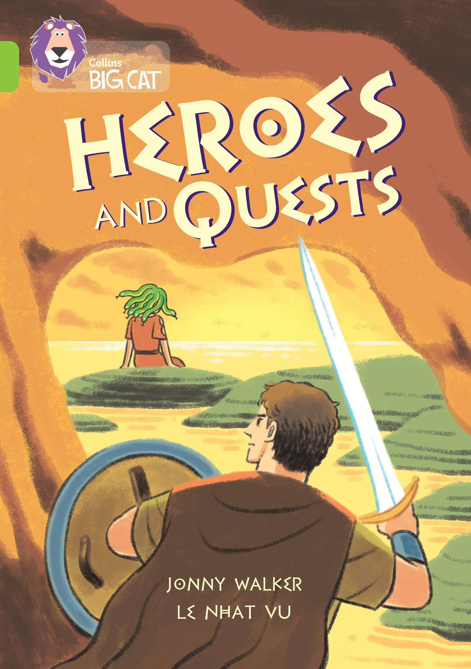 Heroes and Quests: Band 11/Lime (Collins Big Cat) Professional & Reference Books