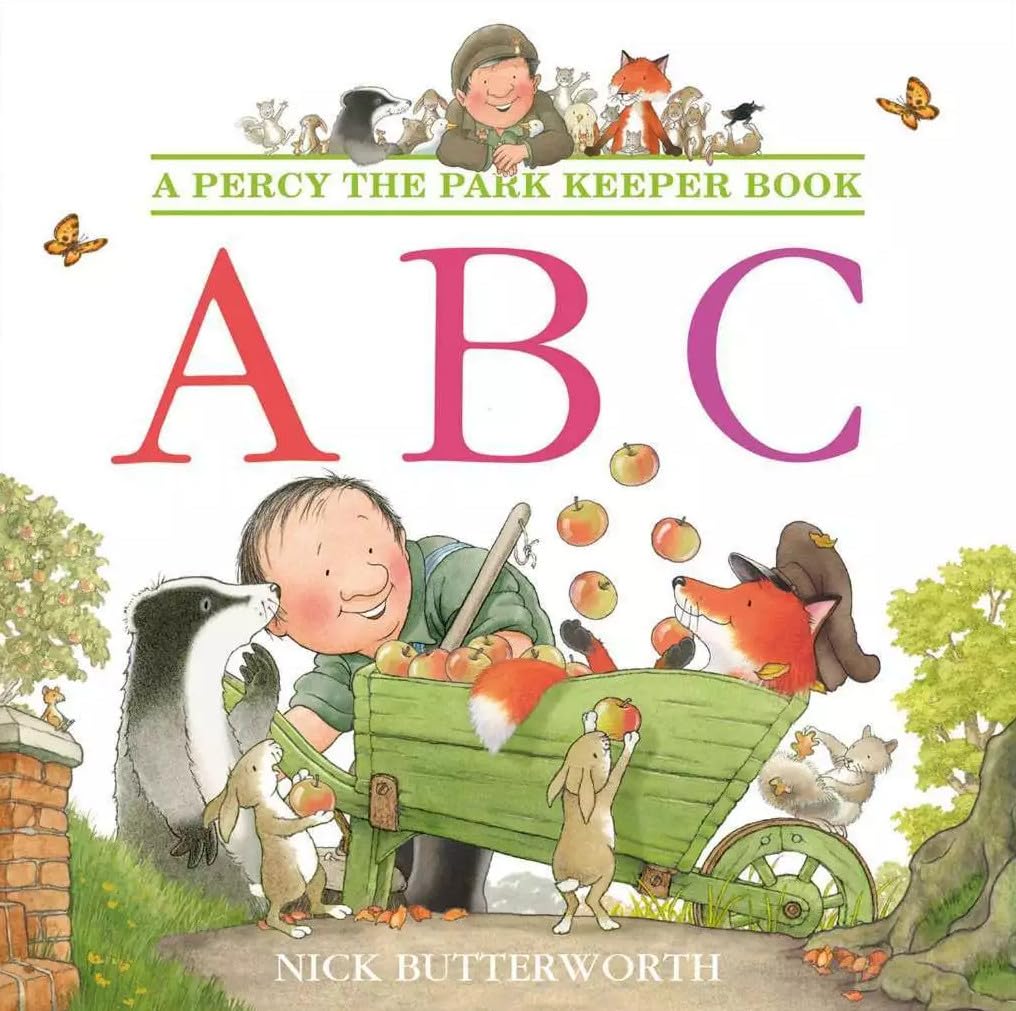 ABC, Learn the Alphabet - Percy the Park Keeper Book by Nick Butterworth Books