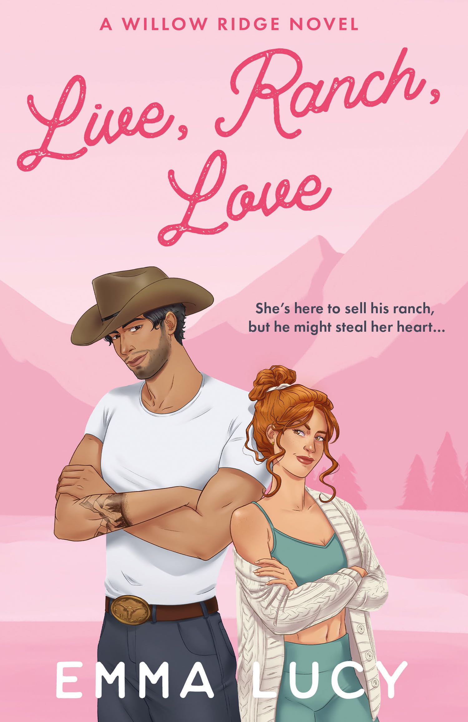 Live, Ranch, Love: Begin your cowboy era with this steamy enemies-to-lovers, grumpy meets sunshine romance that will capture your heart! (Willow Ridge) Contemporary literature