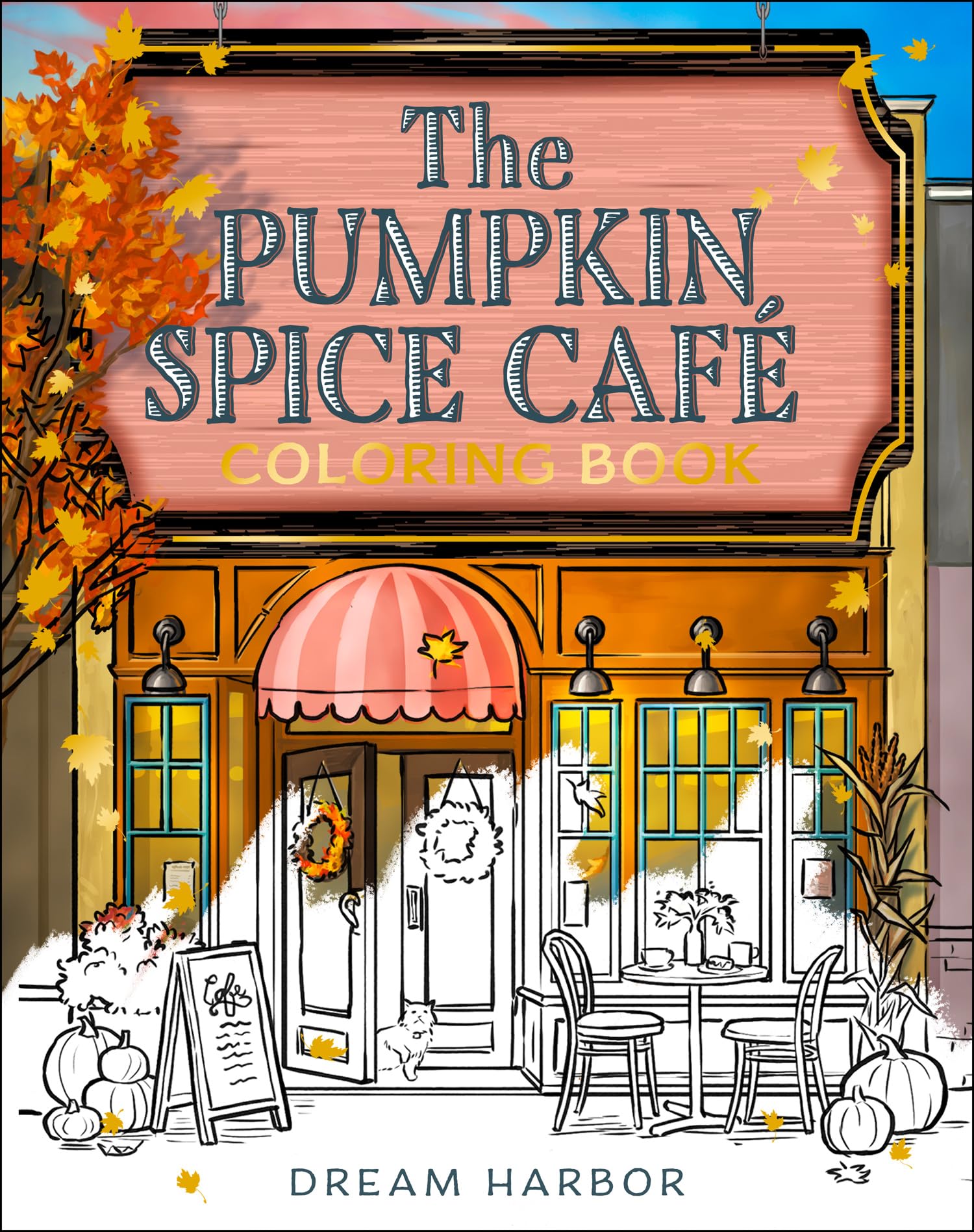 The Pumpkin Spice Café Coloring Book Humour & Satire
