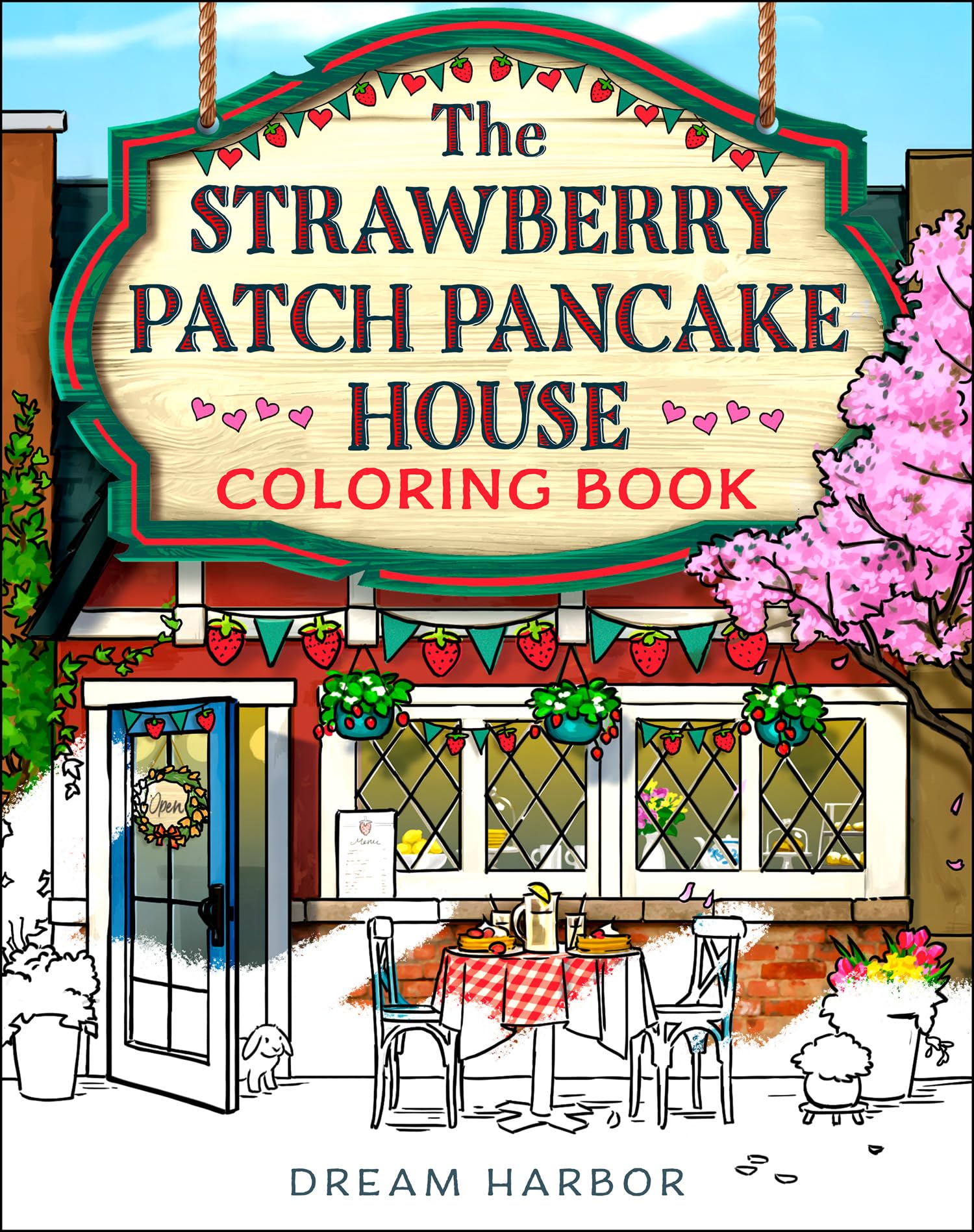 The Strawberry Patch Pancake House Coloring Book Contemporary literature