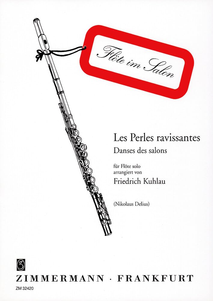 Les Perles ravissantes: Danses des salons. Flöte. (Flöte im Salon) Sheet Music