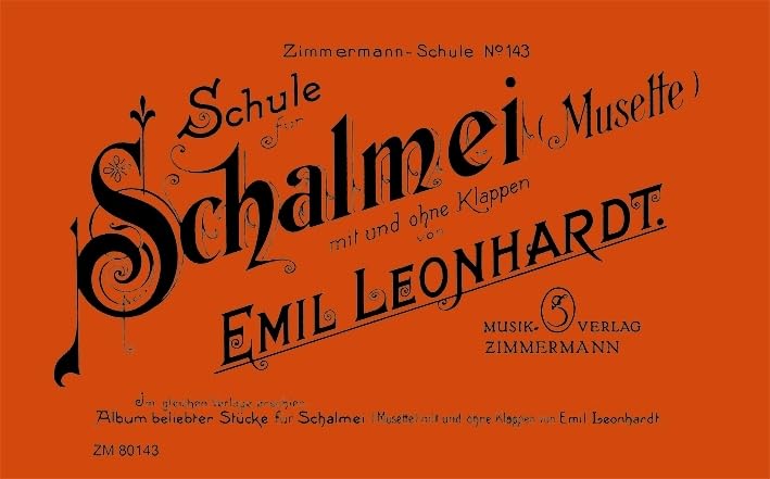 Schule für Schalmei: Schalmei. Sheet Music
