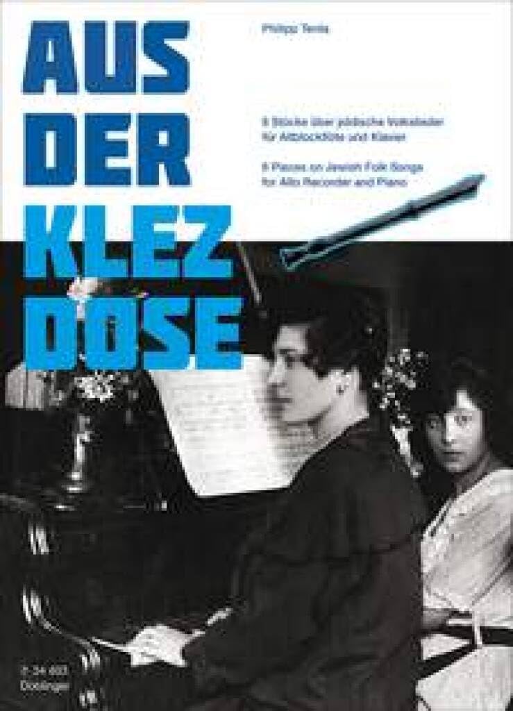 Aus der Klezdose. 6 Stücke über jüdische Volkslieder für Altblockflöte und Klavier Art & Literature Books