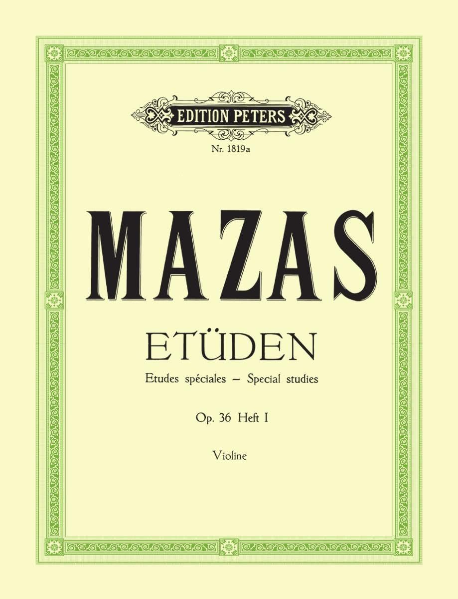 Etüden op. 36 / Etudes spéciales: Band 1, Etüden Nr. 1 - Nr. 30 (für Violine) (Edition Peters, 1, Band 1) Film, Art & Culture
