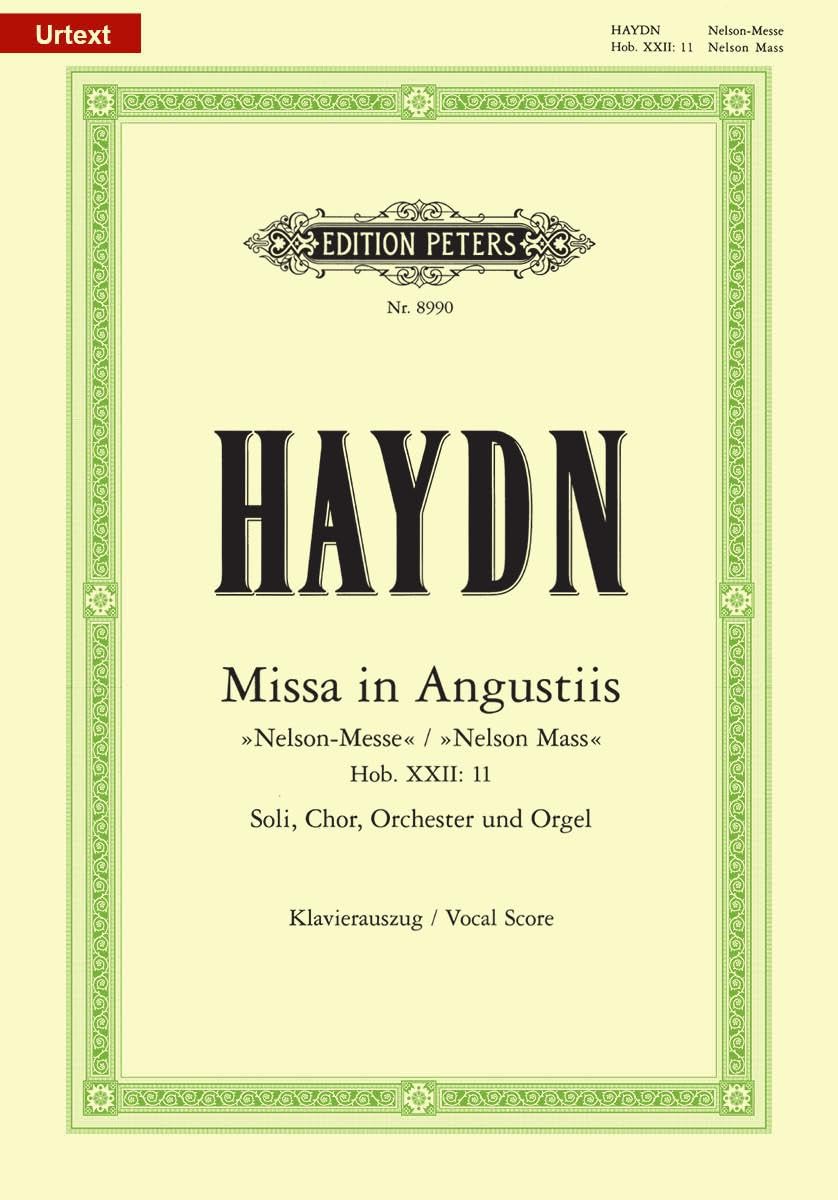 Missa in Angustiis Hob. XXII:11 Nelson Mass (Edition Peters) Sheet Music