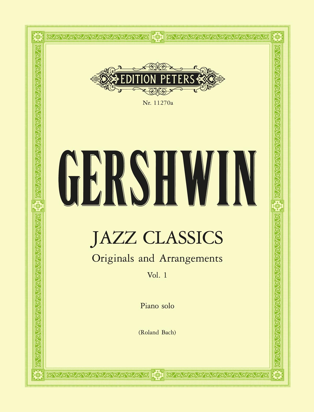 Gershwin Jazz Classics for Piano Solo Vol. 1 Sheet Music