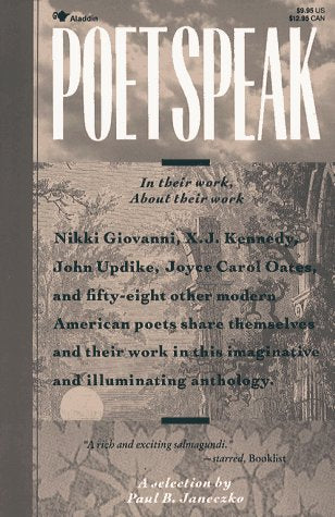 Product Image: Poetspeak: In Their Work, About Their Work