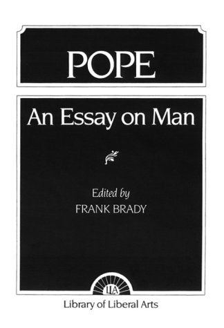 Pope: An Essay on Man (Library of Liberal Arts) Philosophy