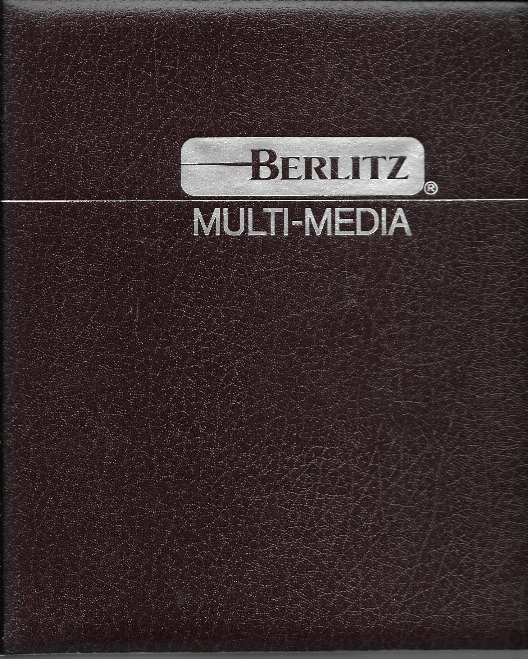Coffret Méthode Berlitz anglais "Moving ahead in ENGLISH" - Coffret livre de 460 pages + 6 cassettes audio Books