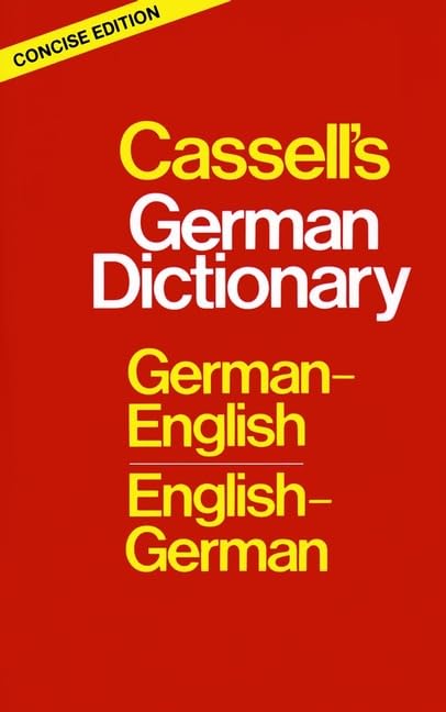 Cassell's Concise German-English, English-German Dictionary Books