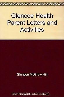 Glencoe Health Parent Letters and Activities Books