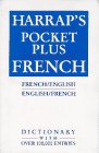 Harrap's Pocket Plus English-French Dictionary: Dictionnaire Francais-Anglais Social Sciences