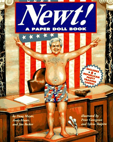 Newt!: A Paper Doll Book (Macmillan Humor Book) Hobbies & Crafts