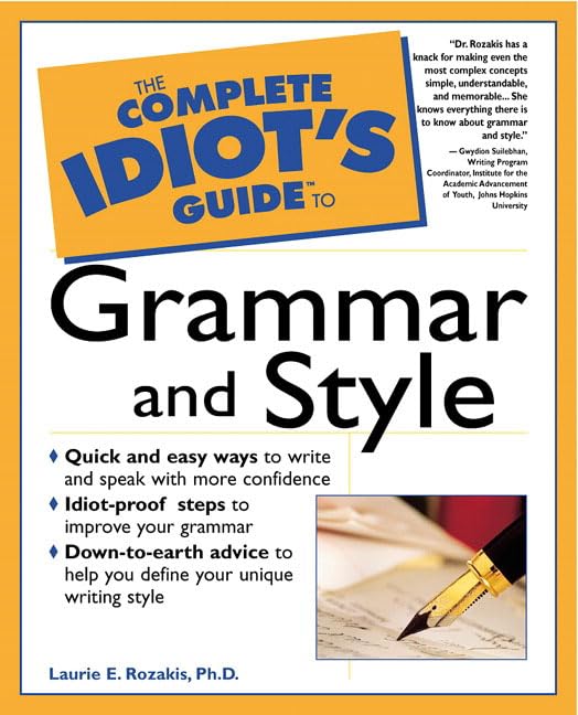 Complete Idiot's Guide to Grammar and Style Foreign Languages ​​& Dictionaries