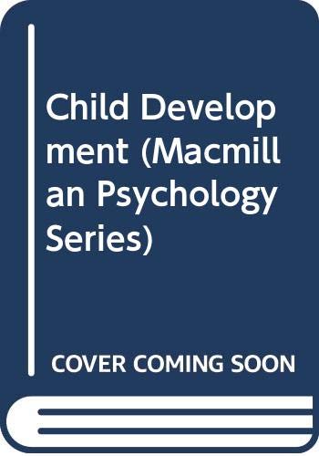 Product Image: Child Development (Macmillan Psychology Series)