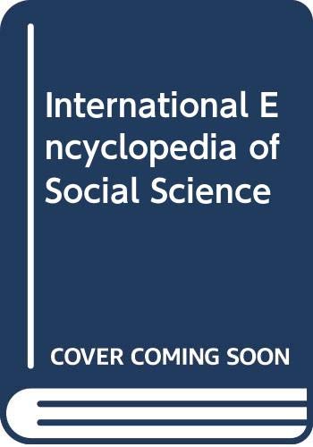 International Encyclopedia of Social Science book