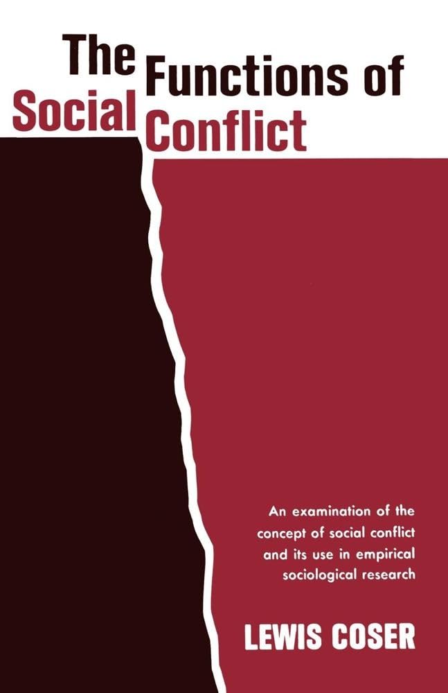 Product Image: Functions of Social Conflict