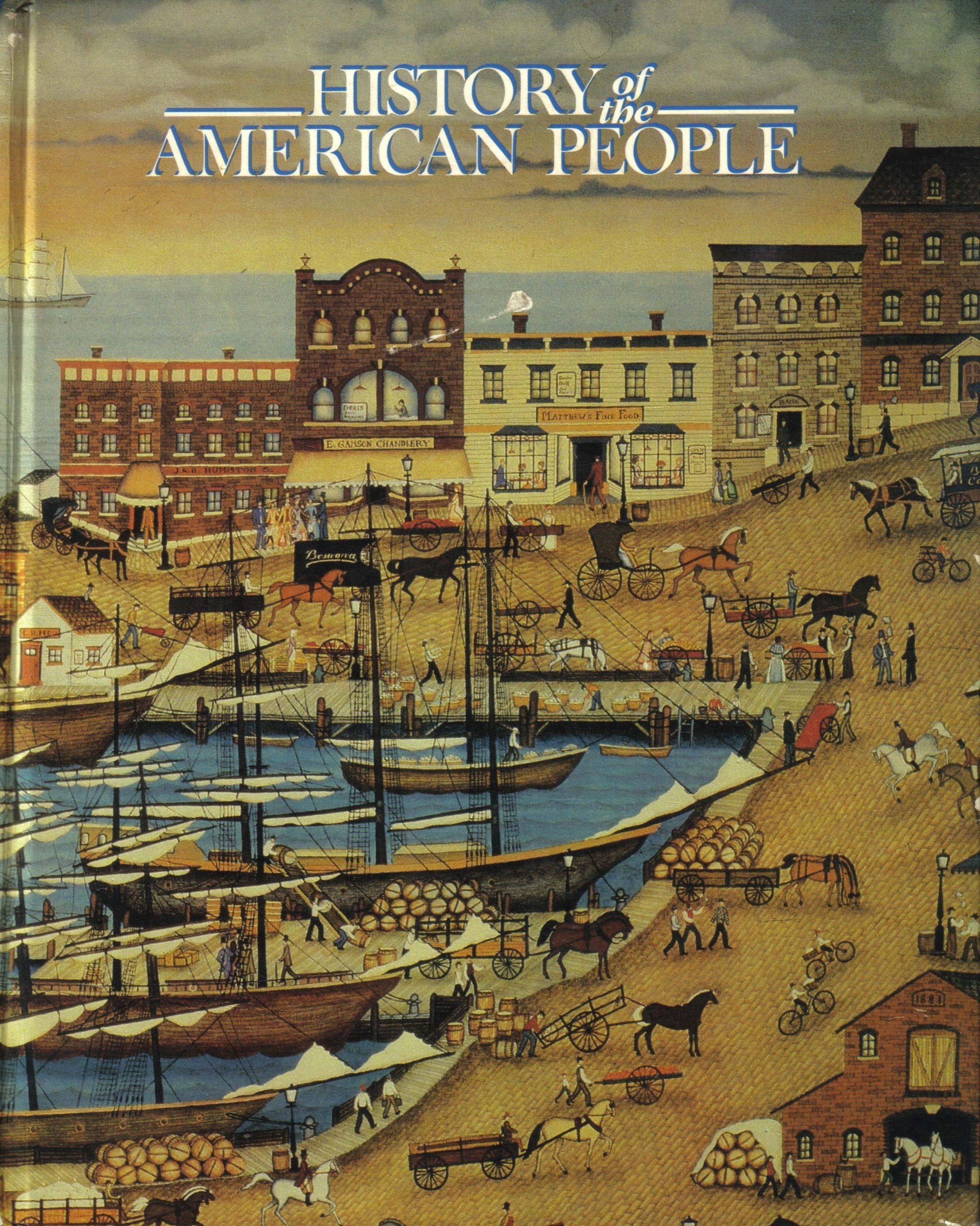 History of the American people Books