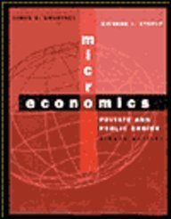 Microeconomics: Private and Public Choice Business, Finance & Career