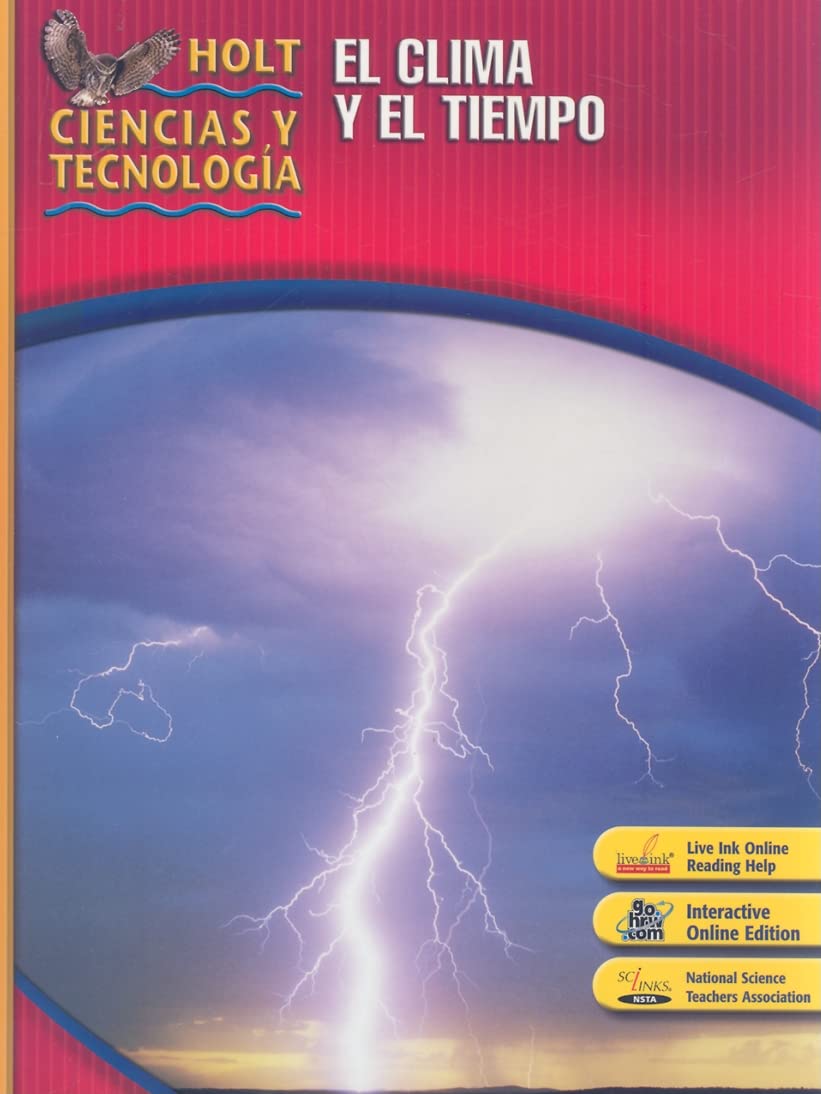 Weather and Climate, Grades 6-8 Course I: Holt Science & Technology Short Course (Hs&t Shrt Crs 2007) Education