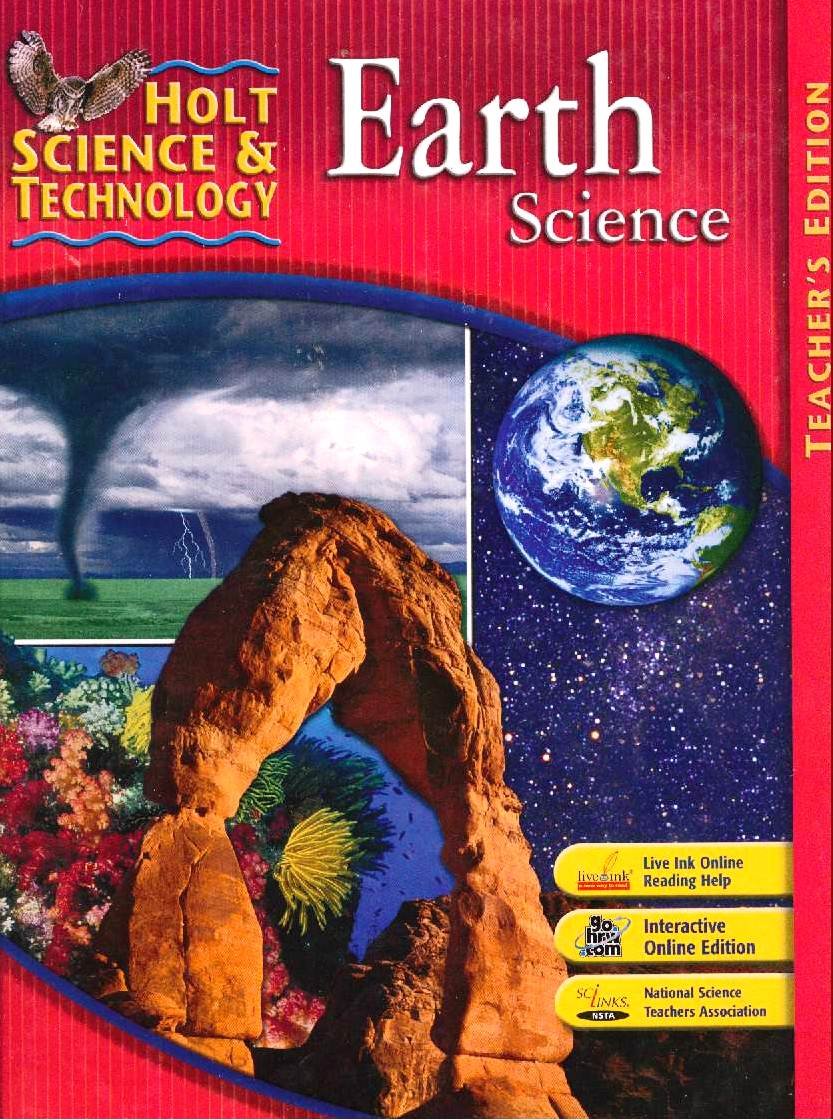 Holt Science & Technology: Earth Science, Teacher's Edition Books
