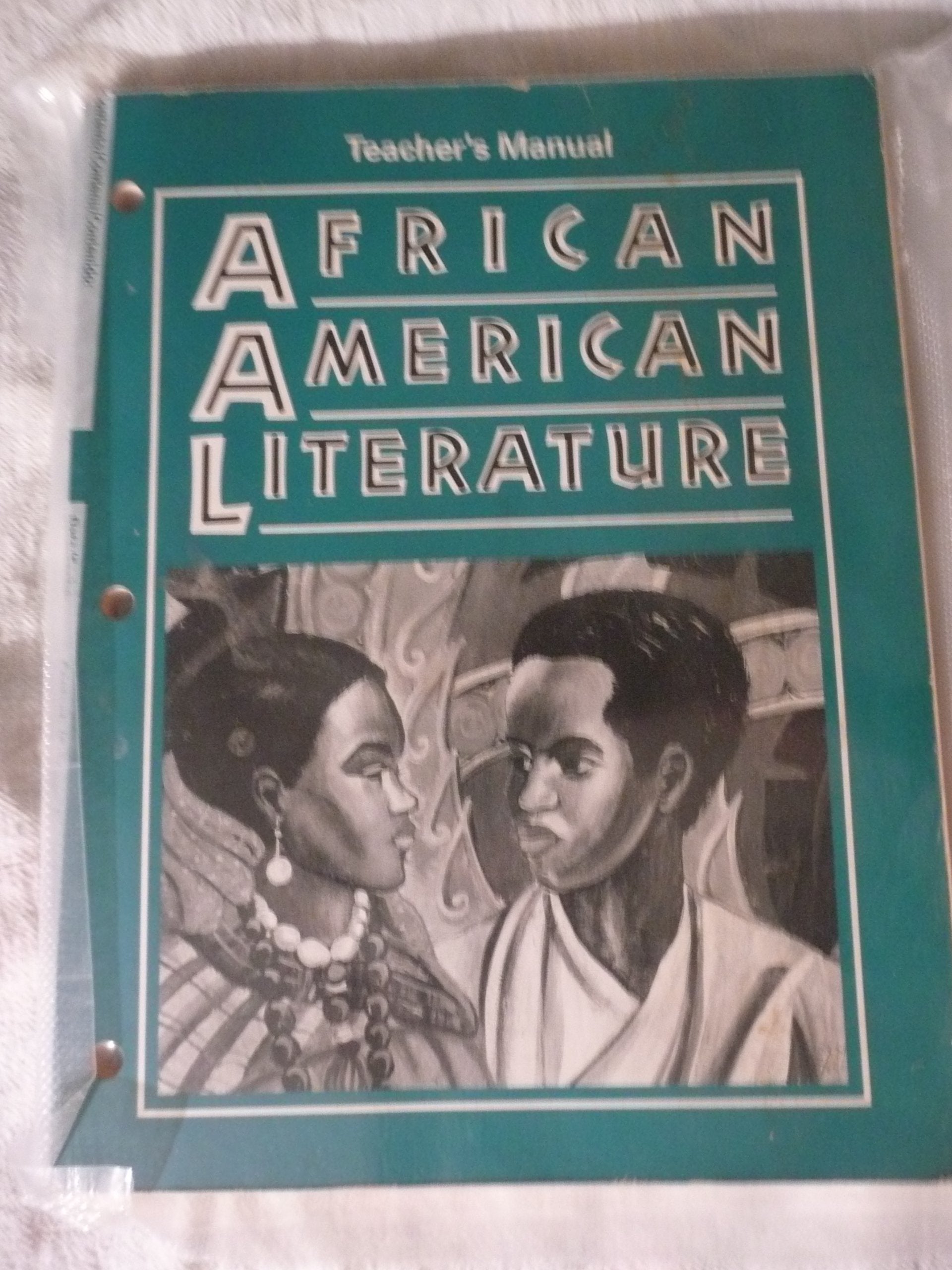 teacher's Manual African American Literature (Voic Books
