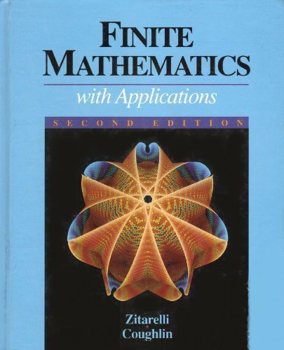 Finite Mathematics With Applications book