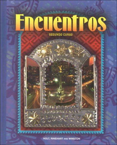 Product Image: HOLT ENCUENTROS STUDENT/E: Segundo Curso