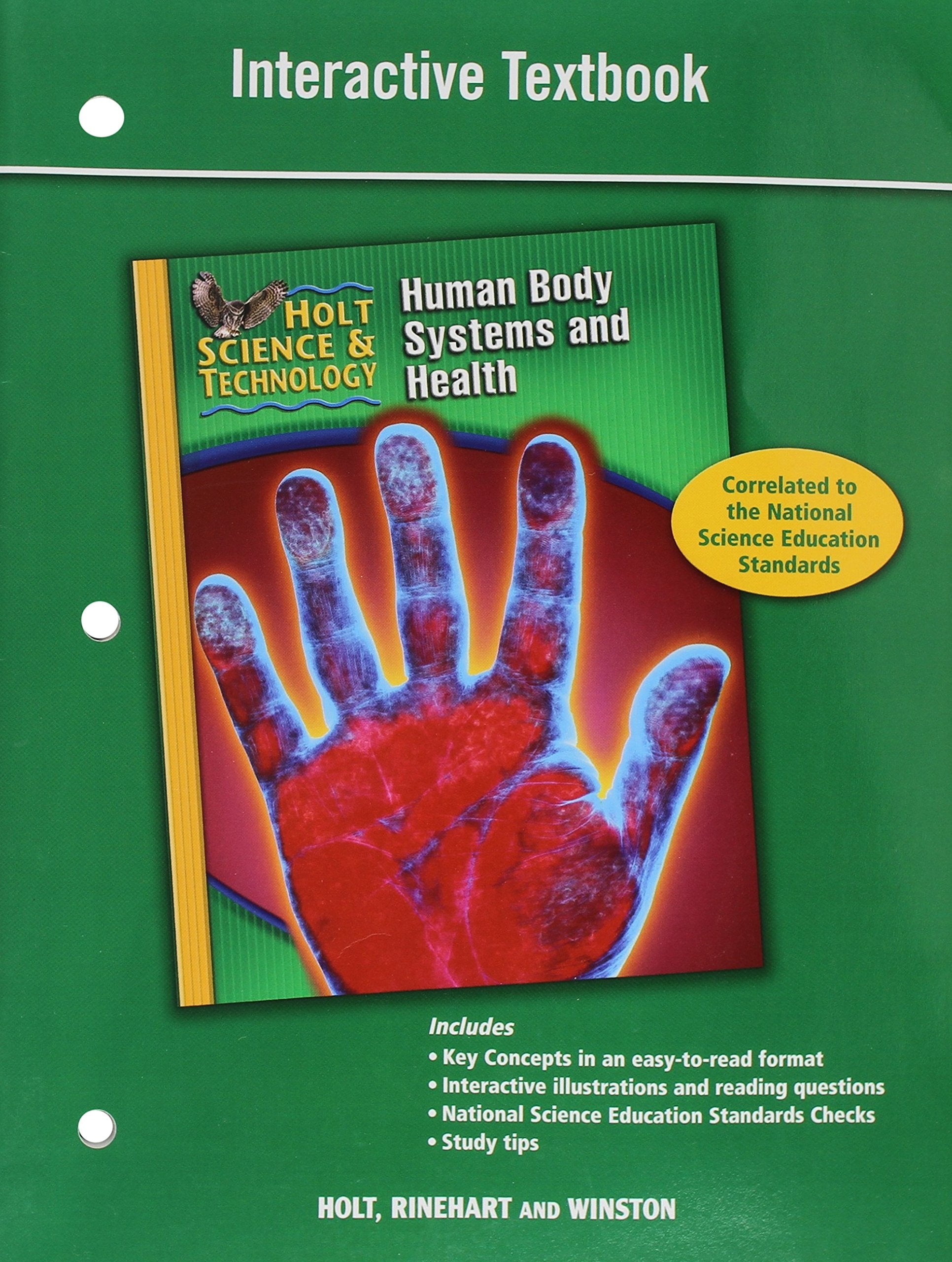 Holt Science & Technology: Interactive Textbook D: Human Body Systems and Health: Holt Science & Technology Short Course Learning & Reference