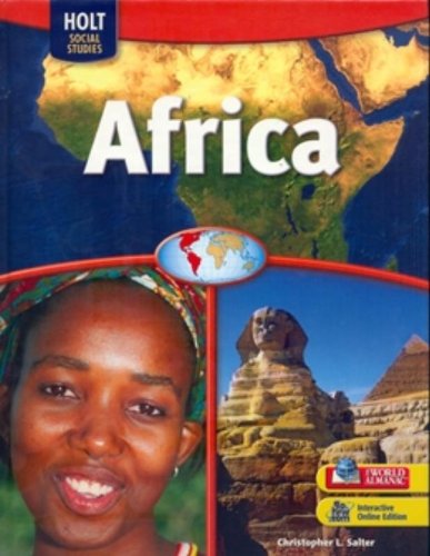 Geography Middle School, Africa: Student Edition 2009: Holt Mcdougal World Regions Geology & Geography