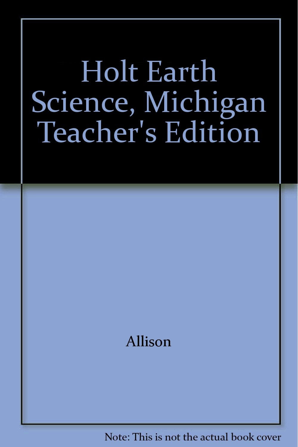 Holt Earth Science Books