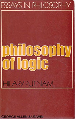 Philosophy of Logic (Essays in Philosophy) Books