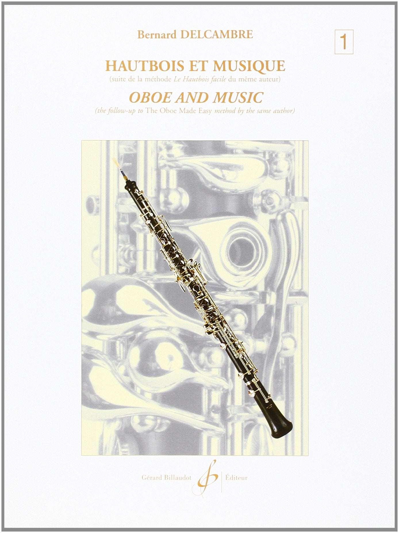 Hautbois et musique volume 1 book