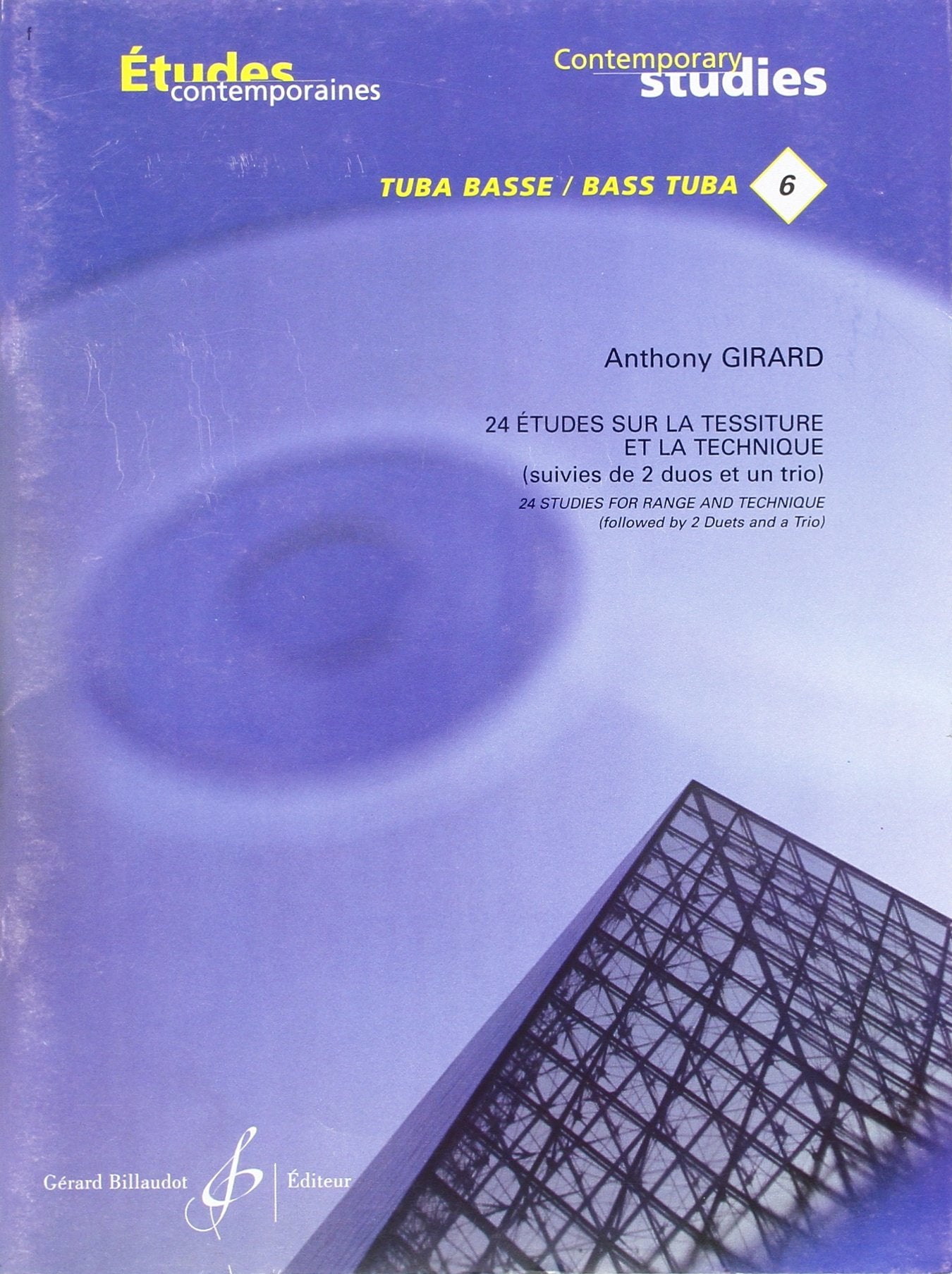 24 etudes de tessiture et de technique - tuba basse book