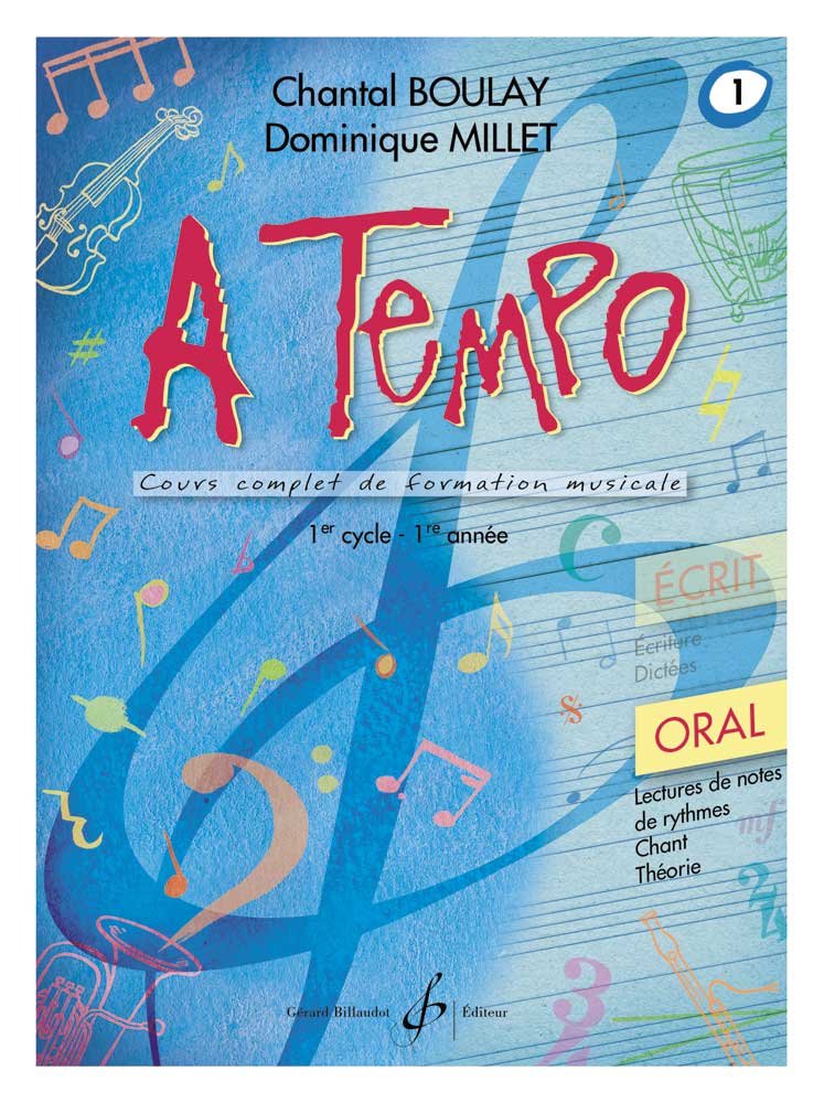 A TEMPO - PARTIE ORALE - VOLUME 1 Sheet Music