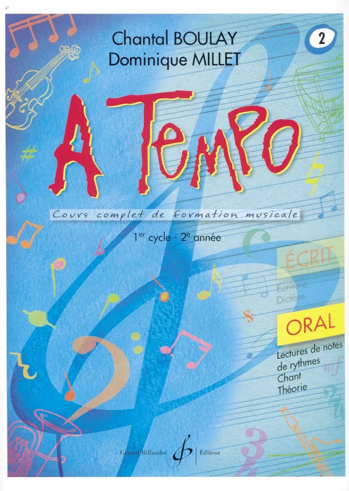 A TEMPO - PARTIE ORALE - VOLUME 2 Arts & Music