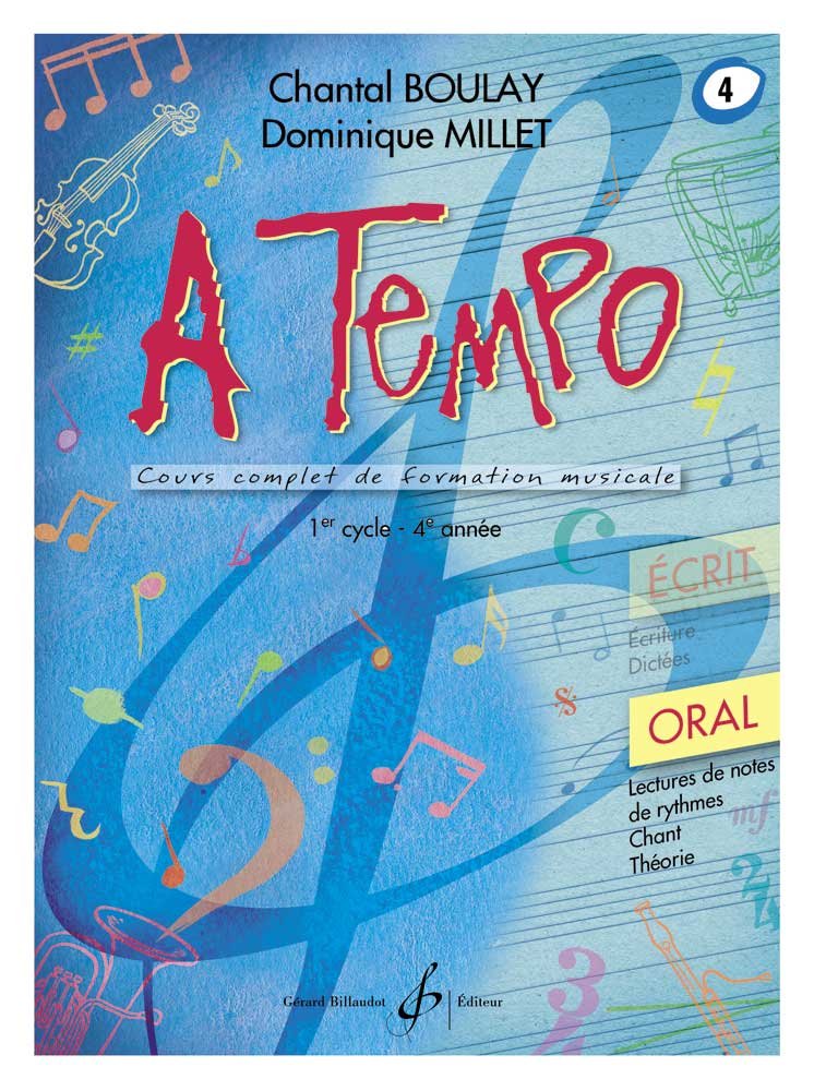 A TEMPO - PARTIE ORALE - VOLUME 4 Arts & Music