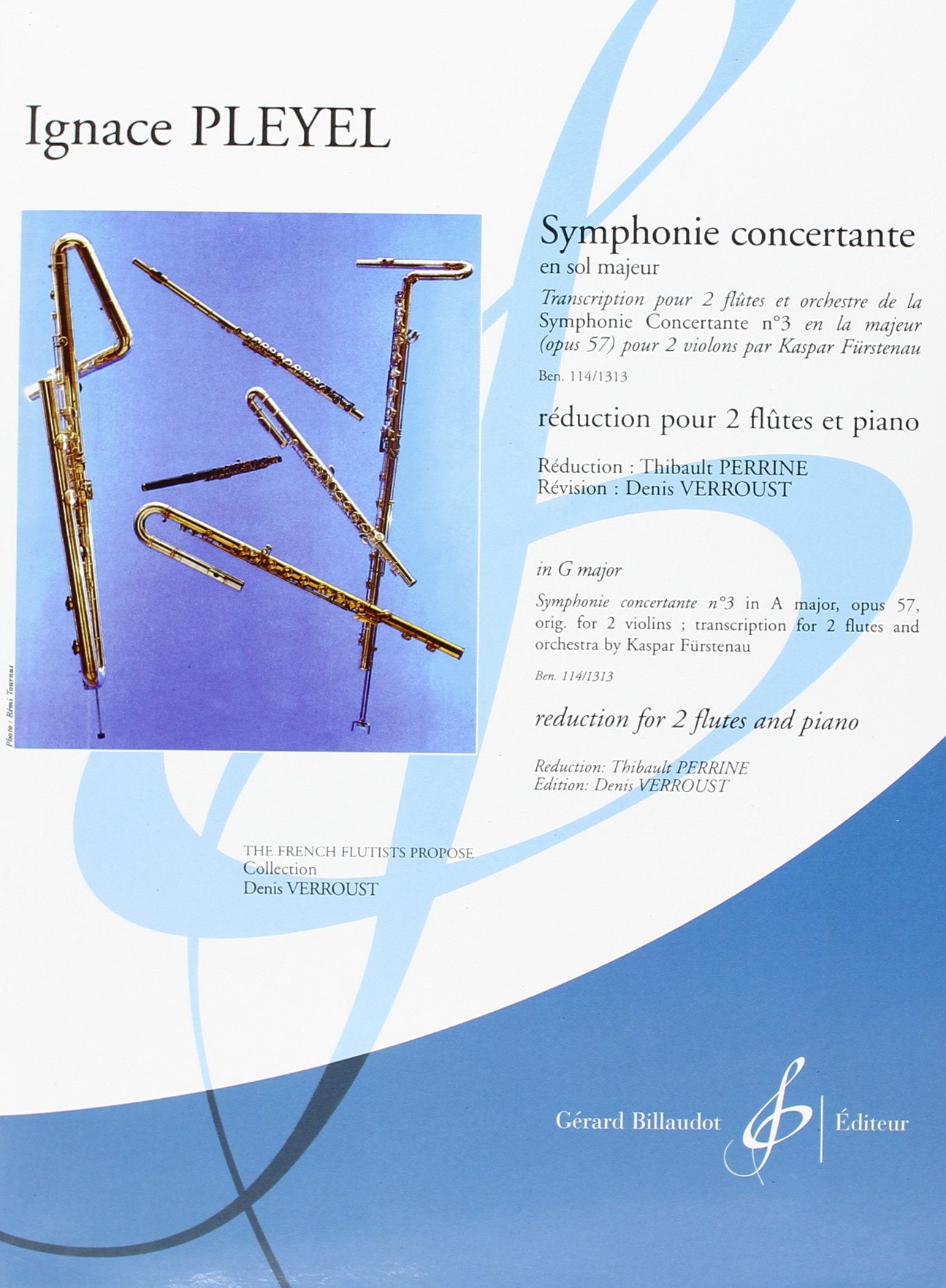 Symphonie concertante en sol majeur book