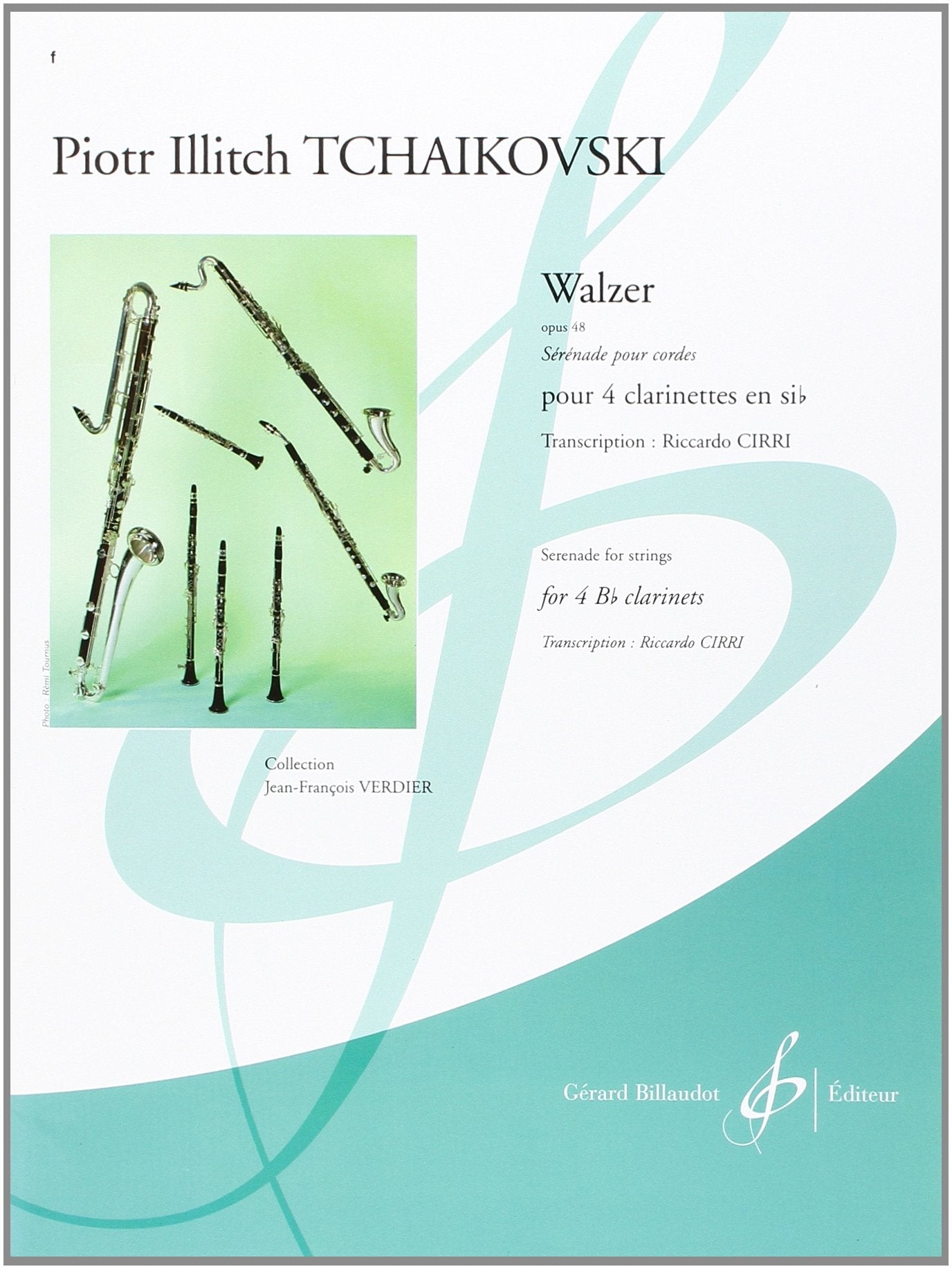 Walzer, serenata pour cordes opus 48 book
