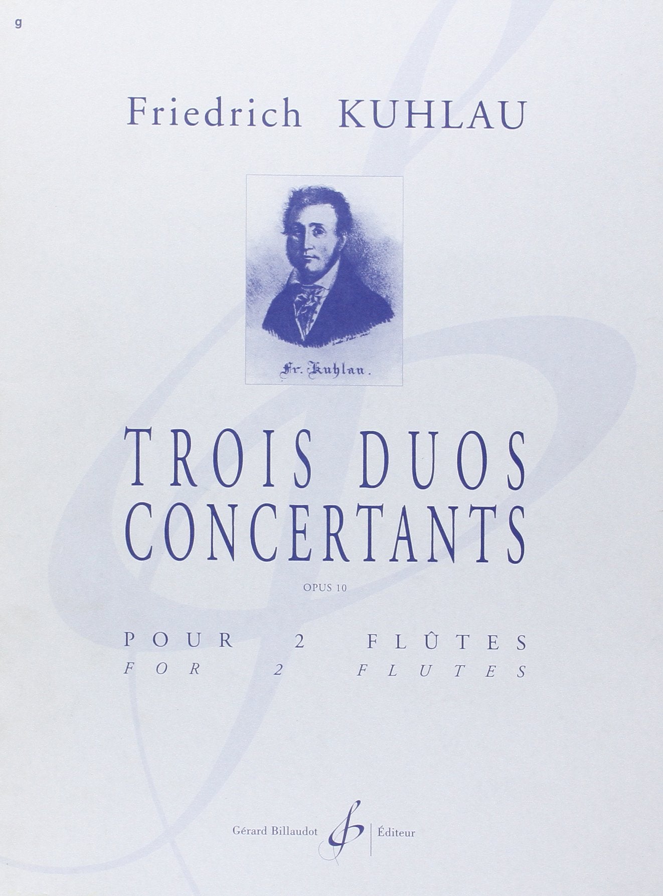 Trois duos concertants opus 10 book